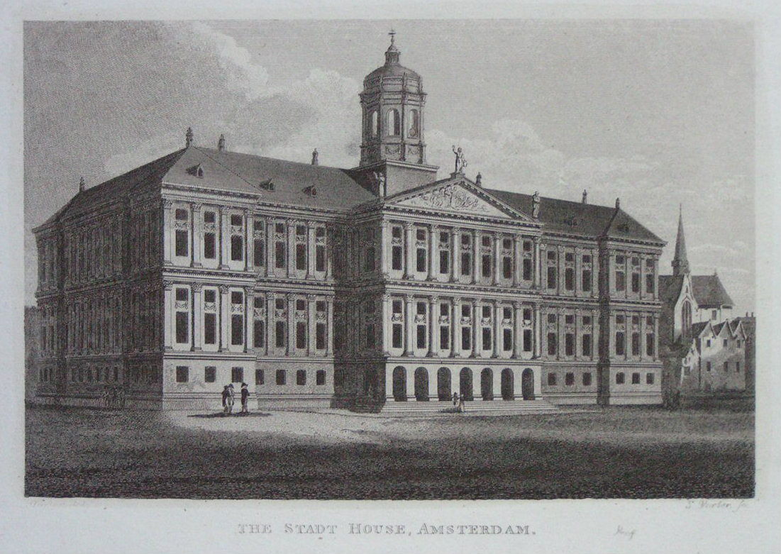 Print - The Stadt House, Amsterdam. - Porter